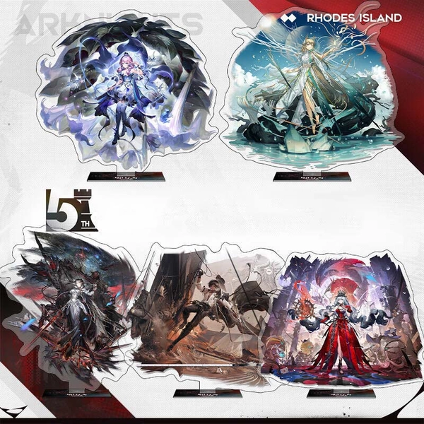 5th Anniversary Arknights Standee Cool Arknights Gaming Room Decor - Skadi Alter