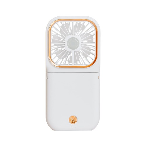PhonePal 3 in 1: Cooling Fan + Power Bank + Phone Stand - Cream White