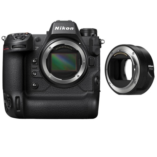 Nikon Z9 Mirrorless Camera with FTZ II Adapter Kit (2 Items) - 