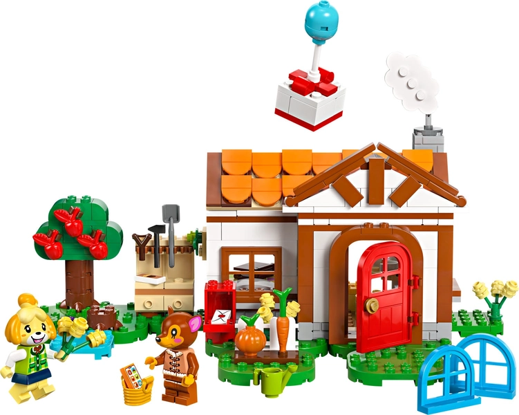 Isabelle's House Visit 77049 | Animal Crossing™ | Buy online at the Official LEGO® Shop US 