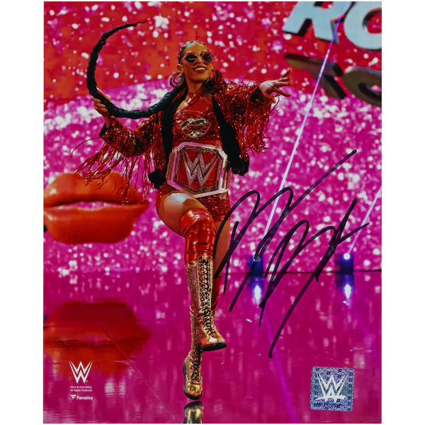 Bianca Belair WWE Autographed 8" x 10" Entrance Photograph