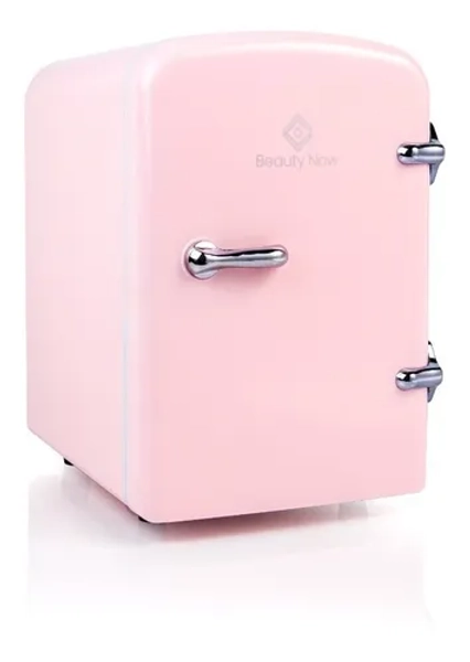Mini Heladera - Cosmeticos - Make Up - Rosa - 4l - Usb
