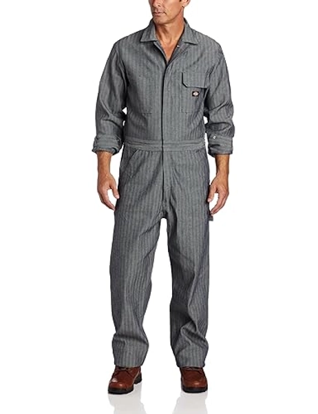 Dickies Men's Big and Tall Fisher Striped Coverall