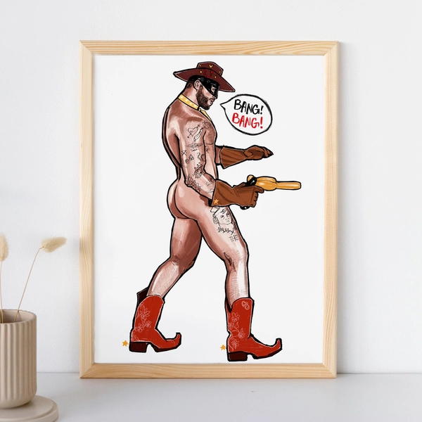 Orville Peck Bang Bang! - 9”x11” Matte Vertical Posters (Original design)