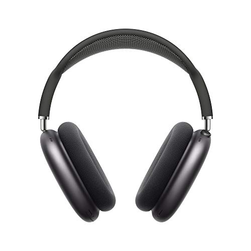 Apple AirPods Max Wireless Over-Ear Headphones, Active Noise Cancelling, Transparency Mode, Personalized Spatial Audio, Dolby Atmos, Bluetooth Headphones for iPhone – Space Gray - Space Gray