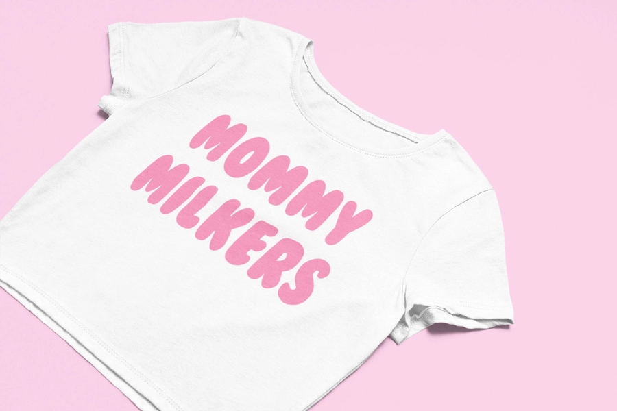 Crop top Mommy Milkers