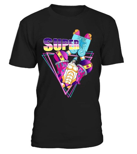 One Piece - Franky - Retro One Piece Anime T-Shirt 