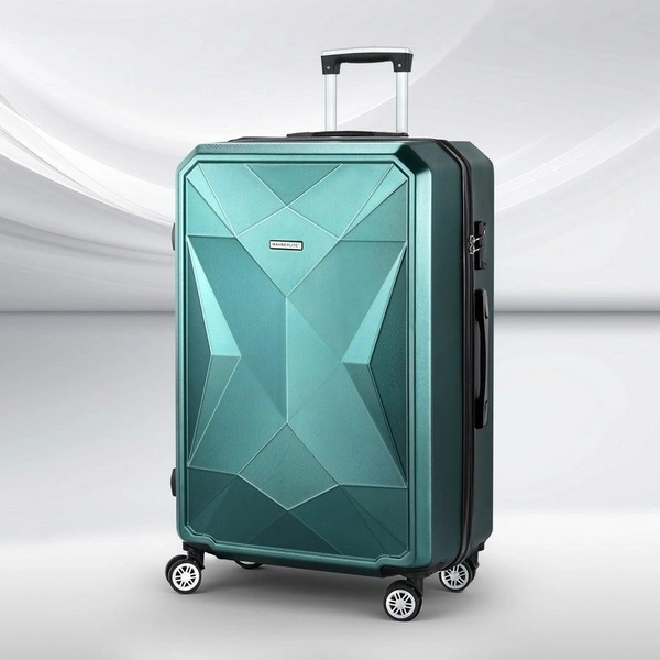 1pc Wanderlite 28" 75cm Luggage Trolley Travel Suitcase Carry On Storage TSA Hardshell Atrovirens