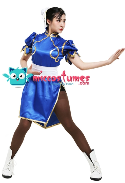 Street Fighter Chun Li Cosplay Costume
