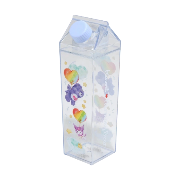 Kuromi x Care Bears Milk Carton Water Bottle