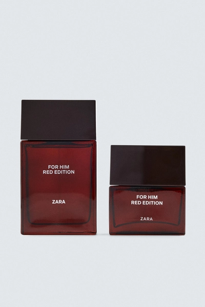 For Him Red Edition EDP 100 ML ( 3.38 FL. OZ ) + 50 ML  ( 1.69 FL. OZ )