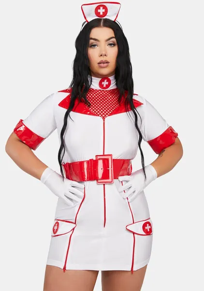 Plus Red Alert Nurse Costume Set | 3X