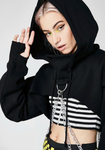 Chained N' Dangerous Hoodie | Medium
