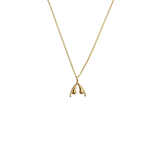 Gold Clitoris Necklace