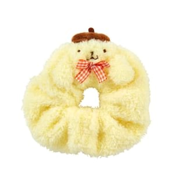 Pompompurin Face Mascot Scrunchie