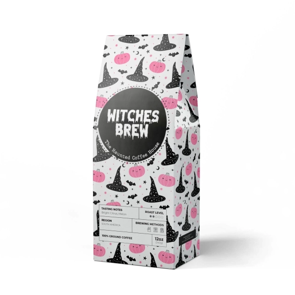 Witches Brew Coffee (Light-Medium Roast), shipping to USA only - Ground / 12oz