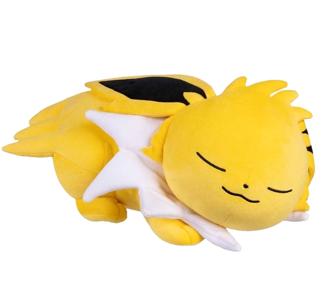 Authentic Pokemon Center Sleeping Jolteon Plush 18" Doll Limited NEW