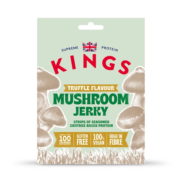 Kings Truffle Flavour Mushroom Jerky 25g