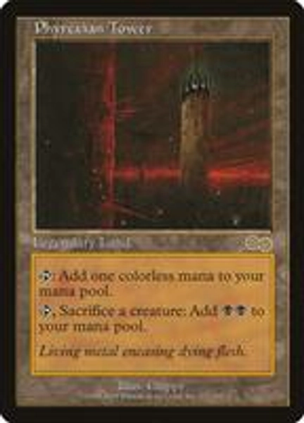 Phyrexian Tower - Urza's Saga - Magic: The Gathering