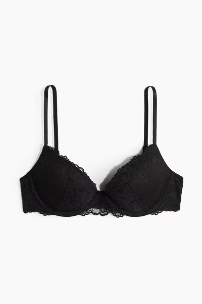 Lace push up bra