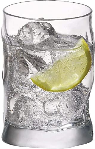 Bormioli Rocco 340420 Sorgente Whiskyglas, 300ml, Glas, transparent, 6 Stück - 300ml, Glas, transparent