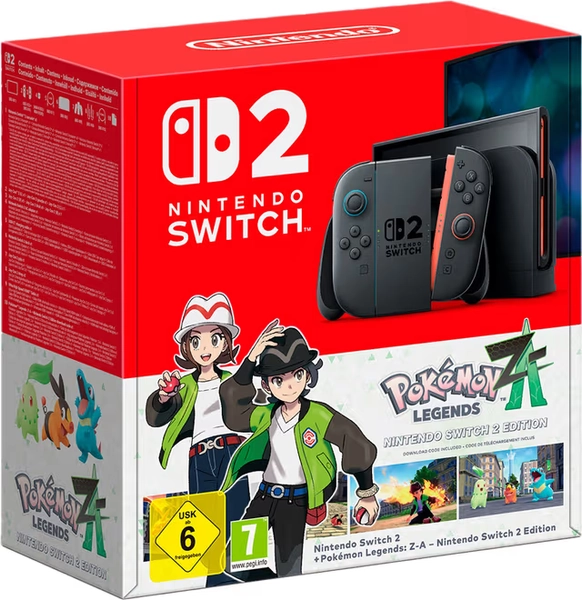 Nintendo Switch 2 spillekonsol + Pokémon Legends: Z-A