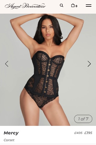 Agent Provocateur Corset 