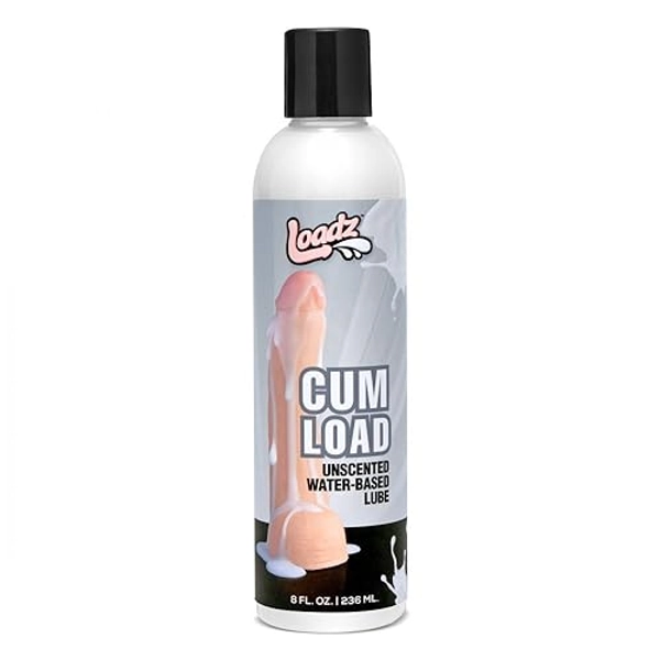Cum Load Unscented Water-Based Semen Lube- 8 oz