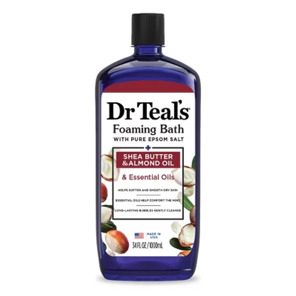 Dr Teal's Shea Butter & Almond Oil Foaming Bubble Bath - 34 fl oz