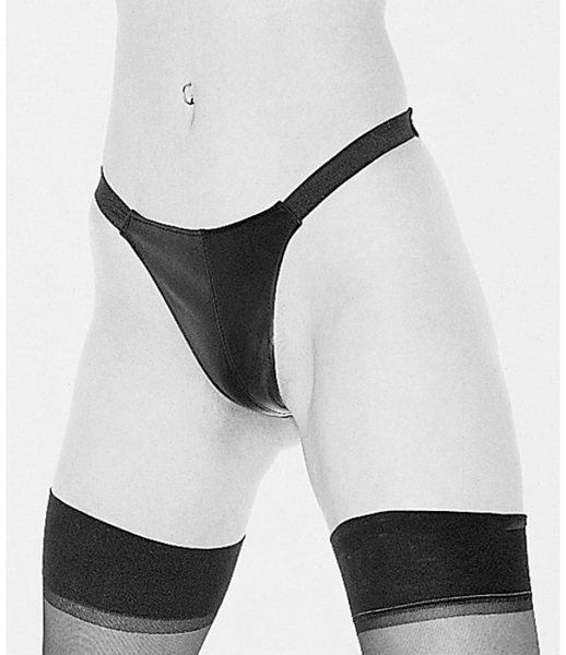 (jkl15) Women's Leather Bikini Brief