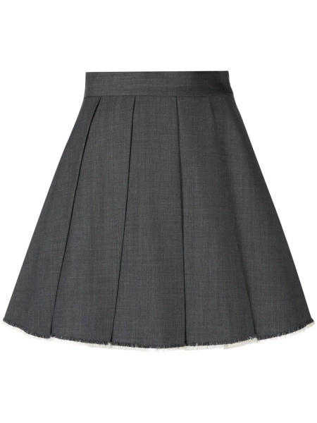 SHUSHU/TONG pleated A-line skirt