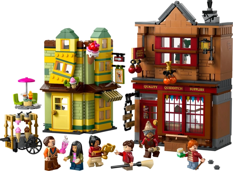 Quality Quidditch™ Supplies & Ice Cream Parlour 76452 | Harry Potter™ | Buy online at the Official LEGO® Shop US 