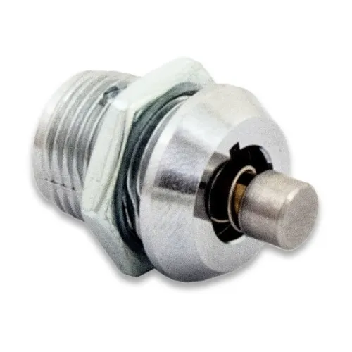 Micro-sized tubular push-lock