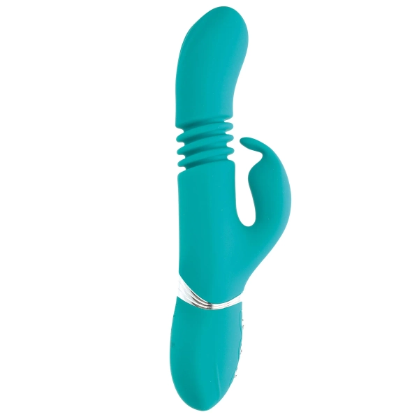 Eve's Rechargeable Thrusting Rabbit - Vibrators | Adam & Eve