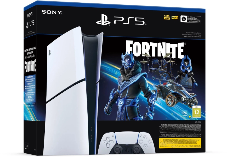 PlayStation 5 (Slim) Digital Edition + Fortnite