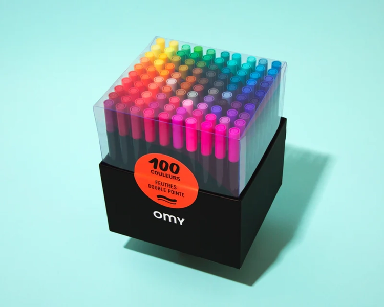 Box of 100 Markers