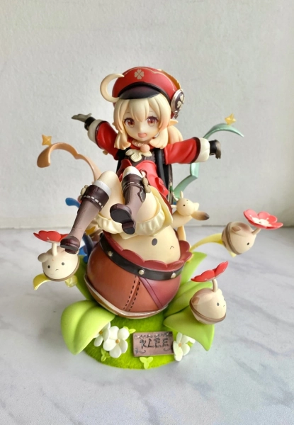 Genshin Impact Klee Action Figure Hibana Knight Anime Model Toy Doll