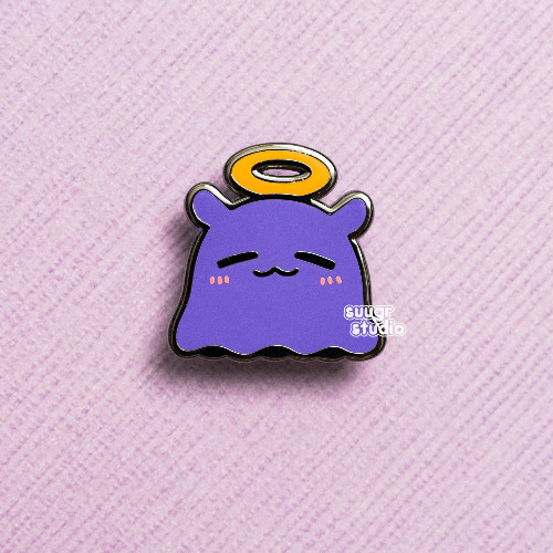 Holo Vtuber Tako Ina Takodachi Enamel Pin - [A Grade] / Locking Clasps
