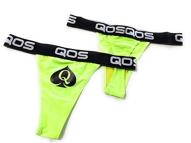 Alternative Intentions QUEEN OF SPADES QOS SEXY LADIES SPORTS BRAZILIAN THONG - Fertile Green - X-Large