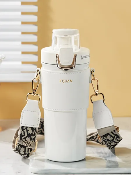 Insulated Bottle With Strap