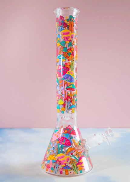 16 COLORFUL MUSHROOM BONG