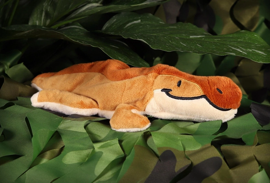 Sarcosuchus - Pocketsaurus - Beanie Plush - Artist Made - Unique - Dinosaur