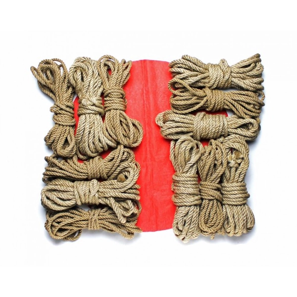 12x26ft Jute Bondage Rope Set for BDSM Shibari