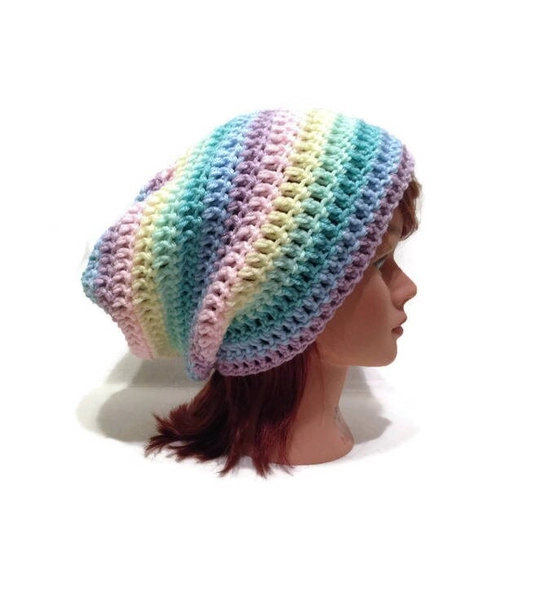 Pastel Rainbow Hat 🌈