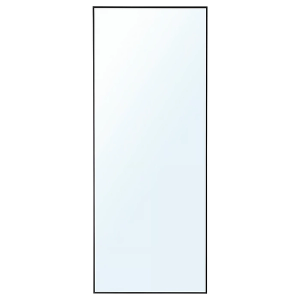HOVET Mirror - black 78x196 cm