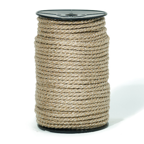 HOLIDAY EDITION JUTE - 4 MM - SILVER