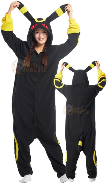 Umbreon Onesie Halloween Cosplay Costume Idea for Adult & Teens + Shipping