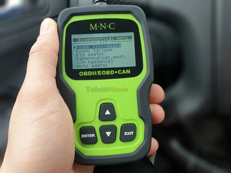Profi OBD Kézi Autódiagnosztika Magyar Nyelvű - TolatóPláza