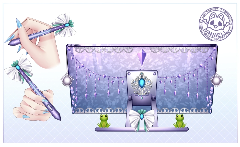 custom asset digital tablet by Nanaeell (@Nanaeell)