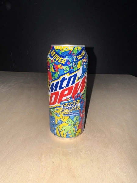 Mtn Dew Cake Smash 1 FULL Can Mountain Dew Limited Edition 2021 16 oz Can Rare